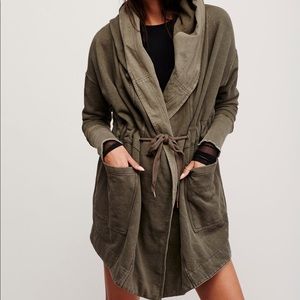 Free People Brentwood Cardigan - Army Green